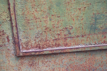 old vintage rusty metal texture backdrop