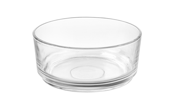 Glass food container