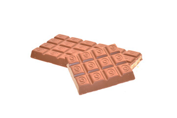 chocolate isolated on white background