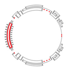 Abstract Circle Shape