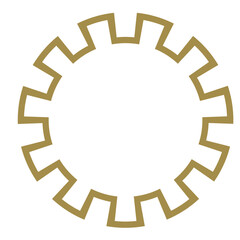 Abstract Circle Shape