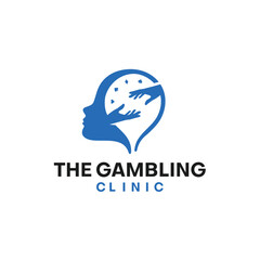 The Gambling Clinic Logo Design Vector Template