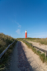 The lighthouse of Texel Netherlands