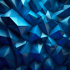 Fototapeta premium abstract blue background, concept, style, blue, shape, AI generated 