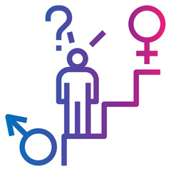 alternativ sex gradient style icon