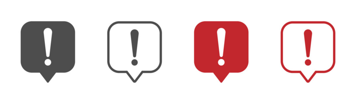 Complaint vector icons collection