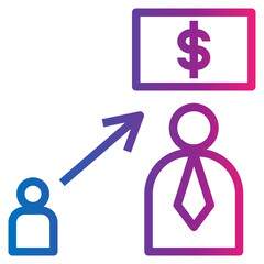 develop gradient style icon