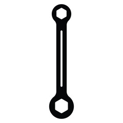 ring wrench icon vector