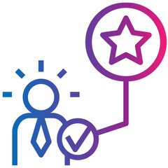 verify gradient style icon