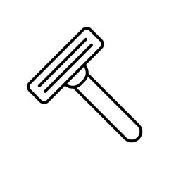 Safety razor icon vector design templates simple and modern
