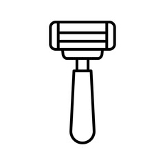 Safety razor icon vector design templates simple and modern
