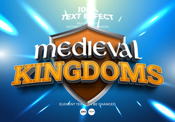 Medieval Kingdoms Text Effect