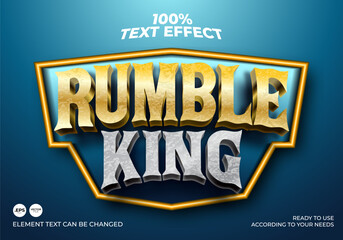 Rumble Text Effect