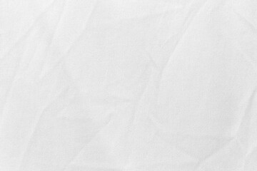 White color sports clothing fabric football shirt  texture and textile background.