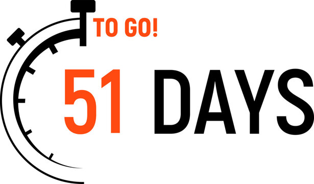 Countdown days left banner. Count time sale. Days to go. Vector illustration.