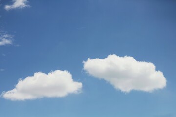 Obraz premium blue sky with clouds