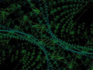 Imaginatory fractal abstract background Image