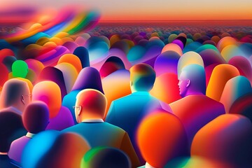 Golden Hour Art Generative AI