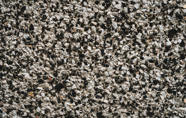 Mosaic Plaster Texture Background, Sand Stucco Pattern, Decorative Acrylic Wall with Copy Space