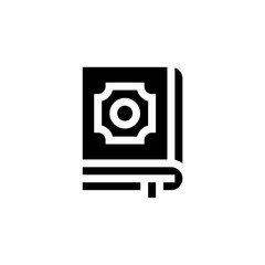 schedule icon vector graphic with colors