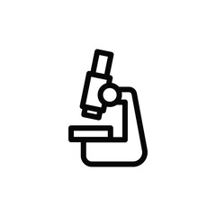 Microscope icon vector design trendy
