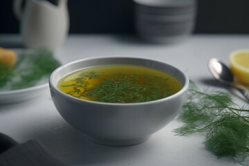 Hot bouillon. Generate Ai