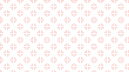 Pink and white seamless pattern with ornament