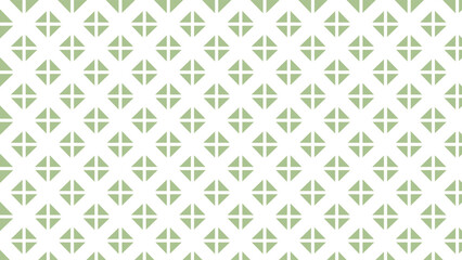 Green and white seamless pattern as ornament
