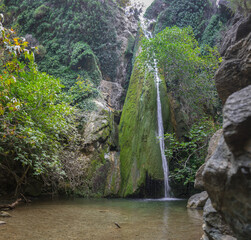 Mylonas waterfall, Crete Greece