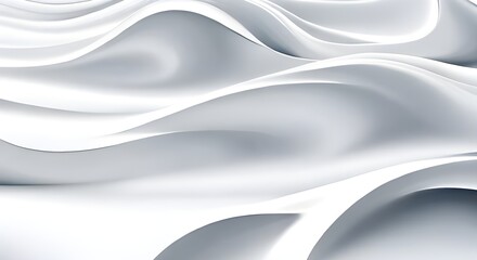 Fototapeta premium Abstract white liquid