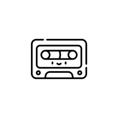 dvd icon vector graphic with colors