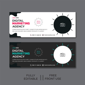 Digital Marketing Agency Facebook Banner Design