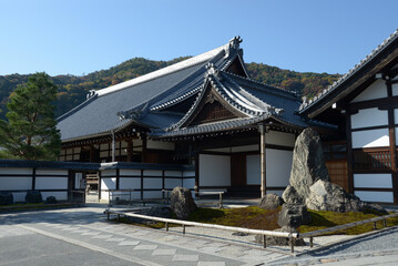 天龍寺　玄関と大方丈　京都市右京区嵯峨