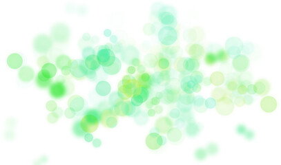 green Magical Bokeh Light 