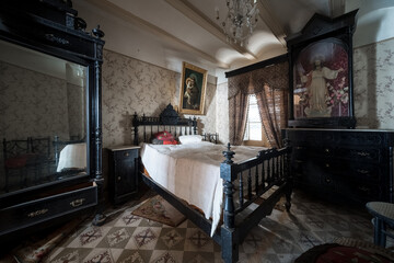 Interior of a classic bedroom