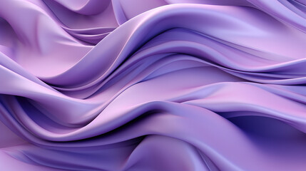 Purple silk background, flowy delicate silk. Folds background.