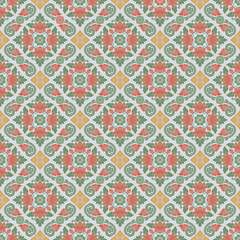 Pattern and seamless asian style background for decoration