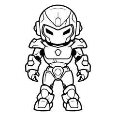 Futuristic alien mascot with vibrant, otherworldly features, wearing a futuristic suit, captivating imagination with a blend of curiosity and extraterrestrial charm