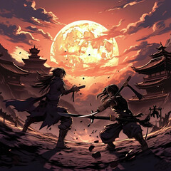 鬼気迫る戦闘シーン