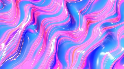 
abstract background with pink and blue waves