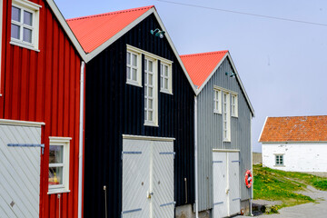 Typical Traditional Wood Build Fishermens Houses