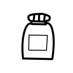 medicine hospital tool medical hand drawn doodle