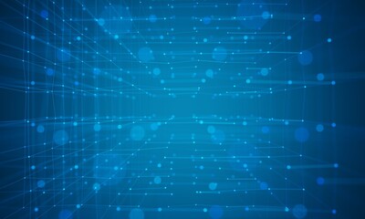 Fototapeta premium 3d background images illustration. technology hi-tech rendering. 3d geometric abstract wallpaper. digital design graphic art. futuristic tech element. display decoration poster template backdrop space