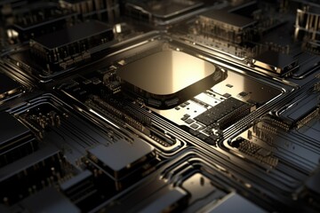 Beauty of abstract forms and textures. Generative AI