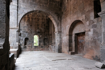 Portal of Tatevi Anapat Hermitage. Tatev, Syunik Province, Armenia.