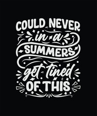 summer t-shirt design, summertime, illustration, design, holiday, 