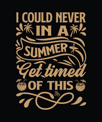 summer t-shirt design, summertime, illustration, design, holiday, 