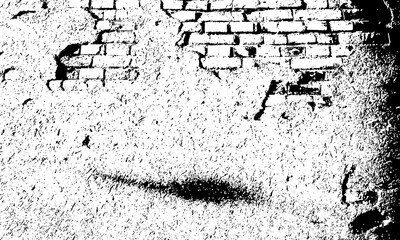 grungge wall craked vector background