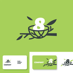 Numeric 8 Nest Logo