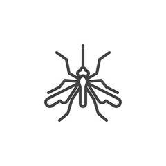 Mosquito line icon
